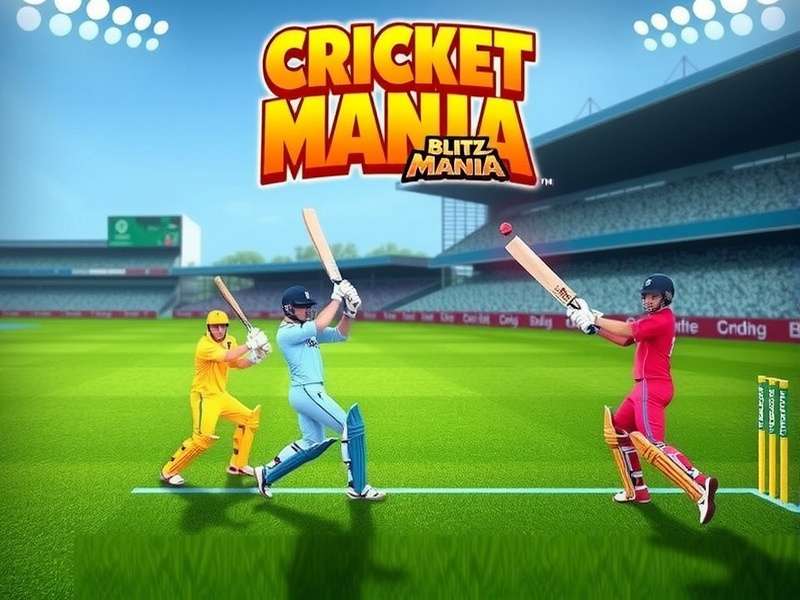 Cricket Blitz Mania multiplayer match